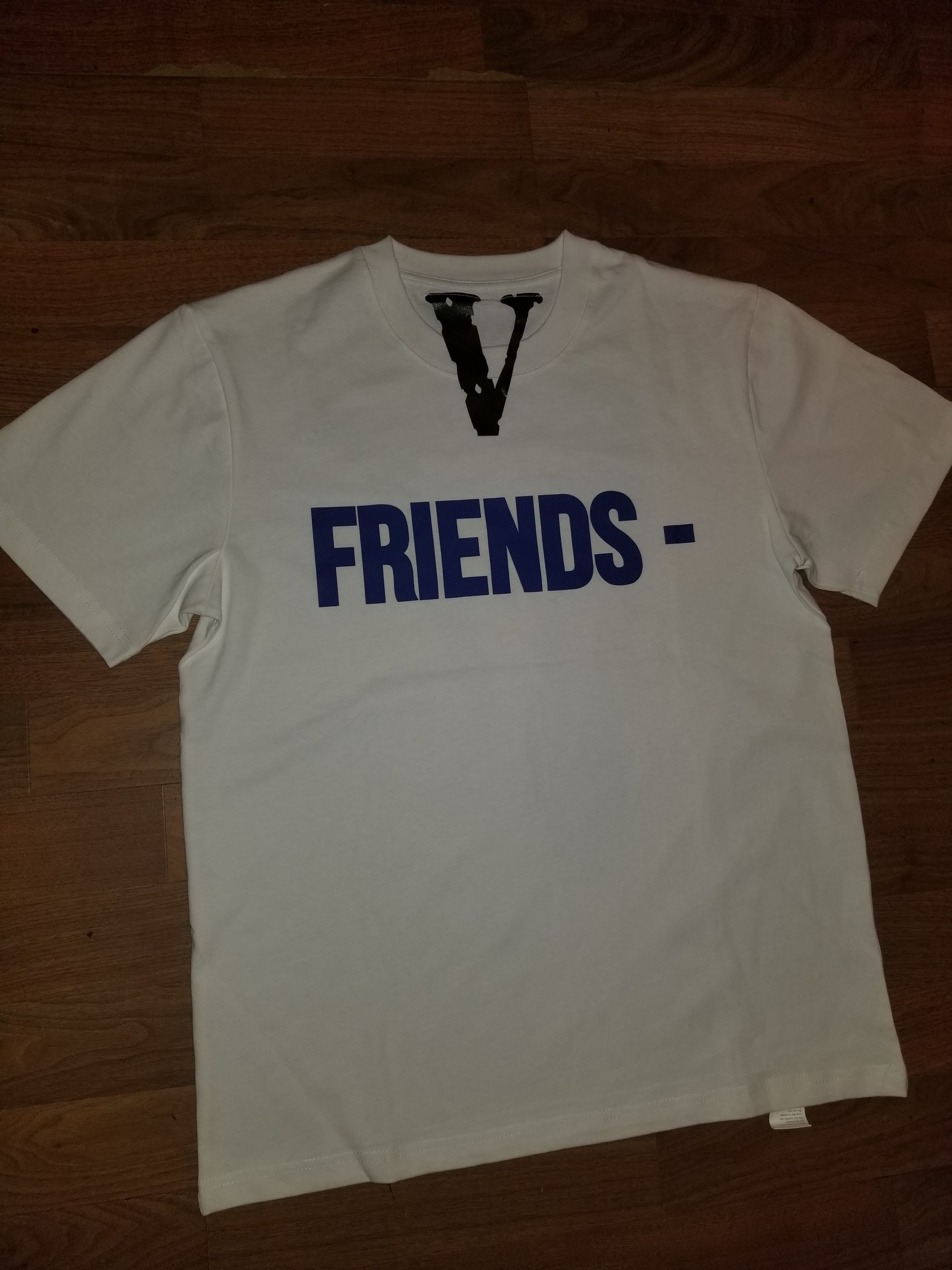 Blue vlone shop friends tee