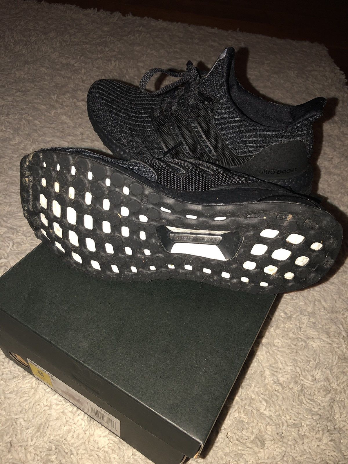 Triple black ultraboost 3.0
