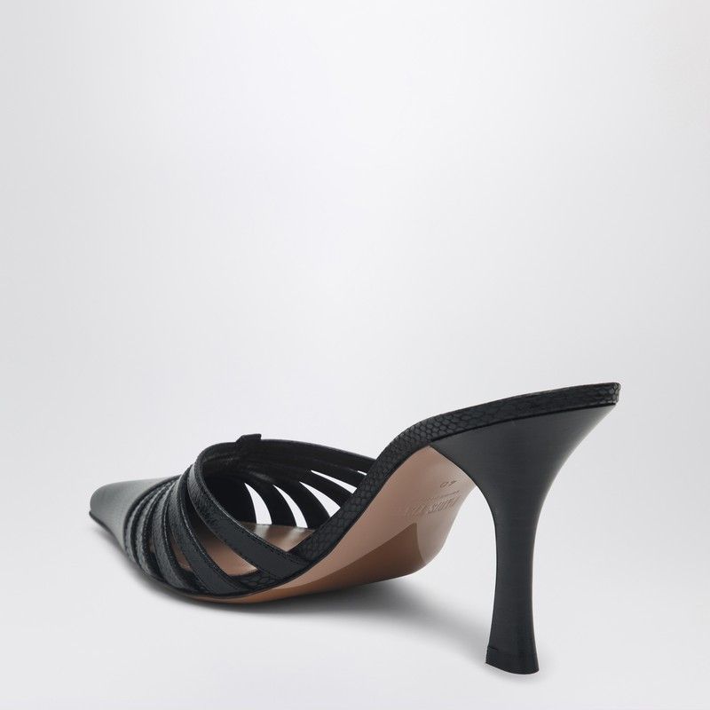 Paris Texas Paris Texas Black Leather Mule Nadia Size US 7 / IT 37 - 2 Thumbnail
