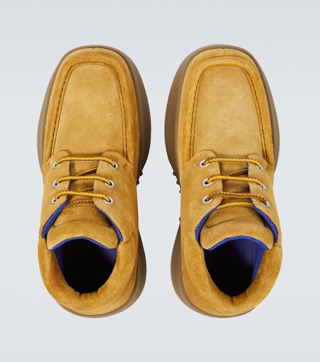Burberry EKD suede ankle boots Size US 12 / EU 45 - 3 Thumbnail