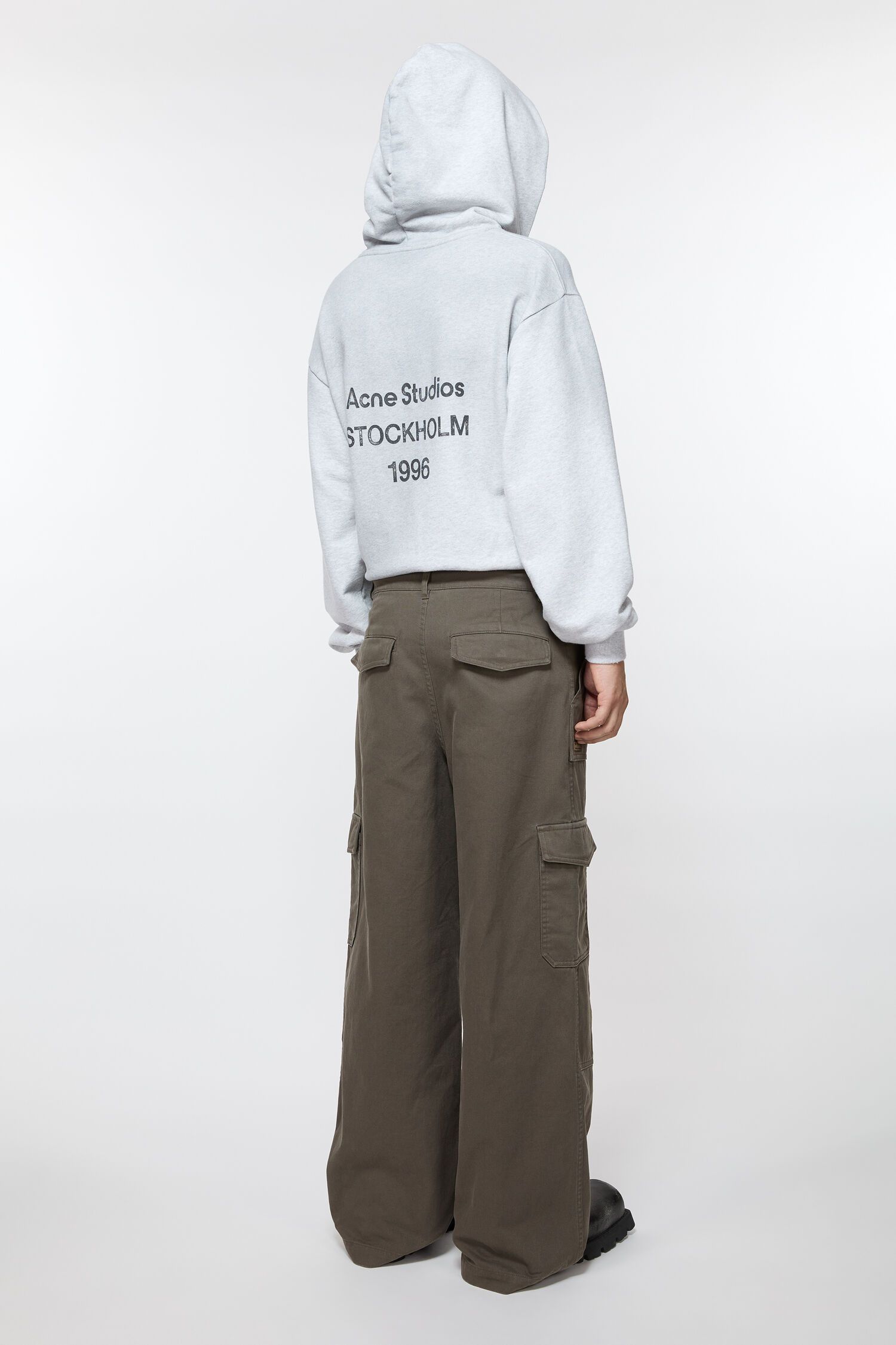 Acne Studios Twill Cargo Pants Khaki Size US 30 / EU 46 - 2 Thumbnail