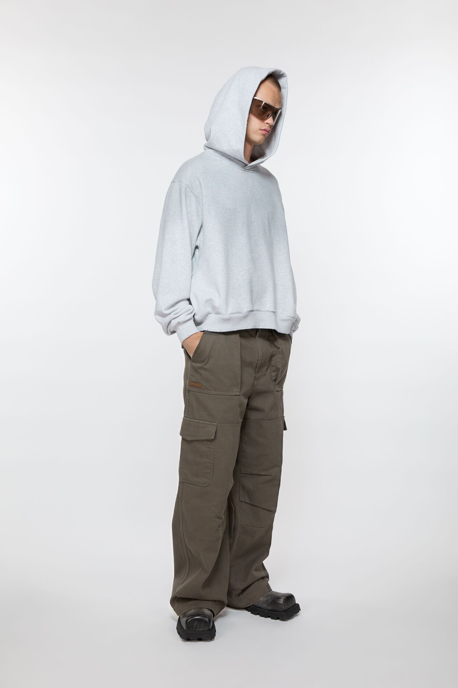 Acne Studios Twill Cargo Pants Khaki Size US 36 / EU 52 - 3 Thumbnail