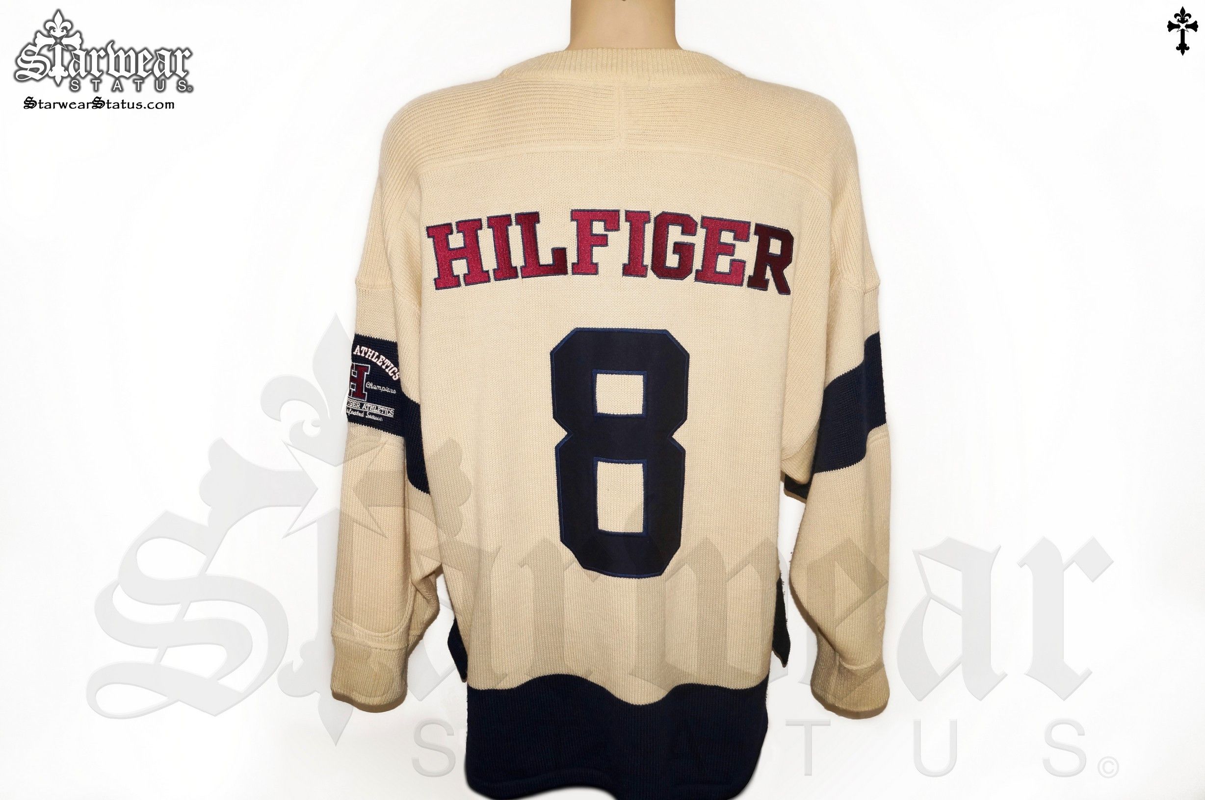 Tommy Hilfiger Michael Jackson Personal Worn Used 90s Tommy Hilfiger Vibe Magazine Kith Sweater w Two COA. Grailed