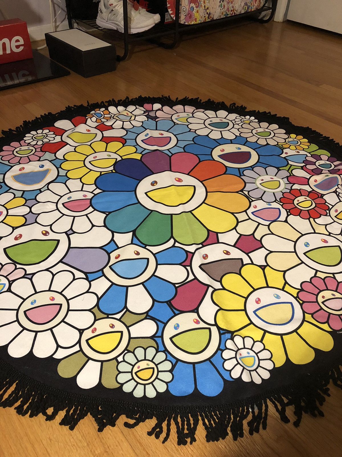 Takashi Murakami Takashi Murakami Towel Rug | Grailed