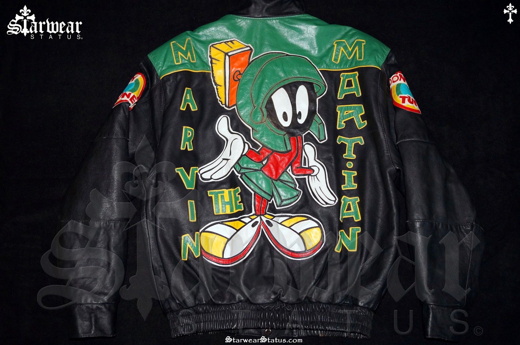 Retailer Leather jacket Marvin the Martian ! Vintage. Like new condition.