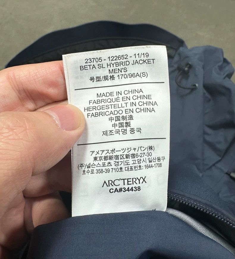 Arc'teryx ARCTERYX Arc'teryx Beta SL Cobalt Moon Blue GTX Hardshell Jacket Size US S / EU 44-46 / 1 - 7 Thumbnail