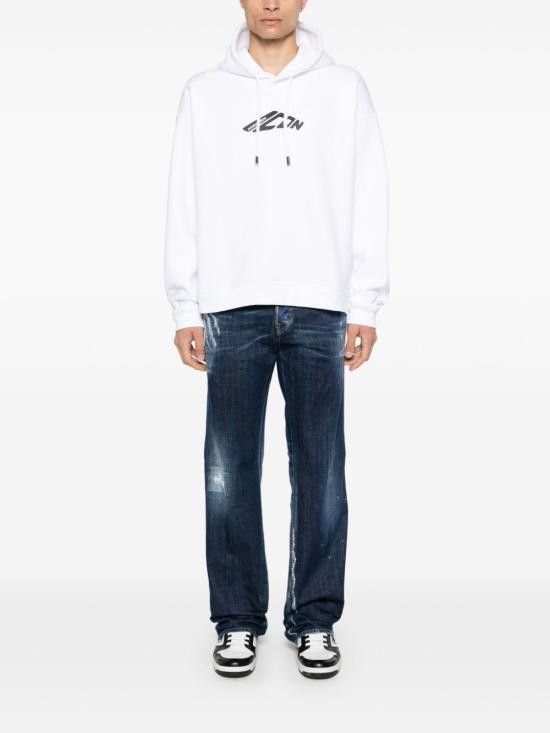 Dsquared2 DSQUARED2 Men Hoodies S79GU0137 D25007100 White Size US M / EU 48-50 / 2 - 5 Thumbnail