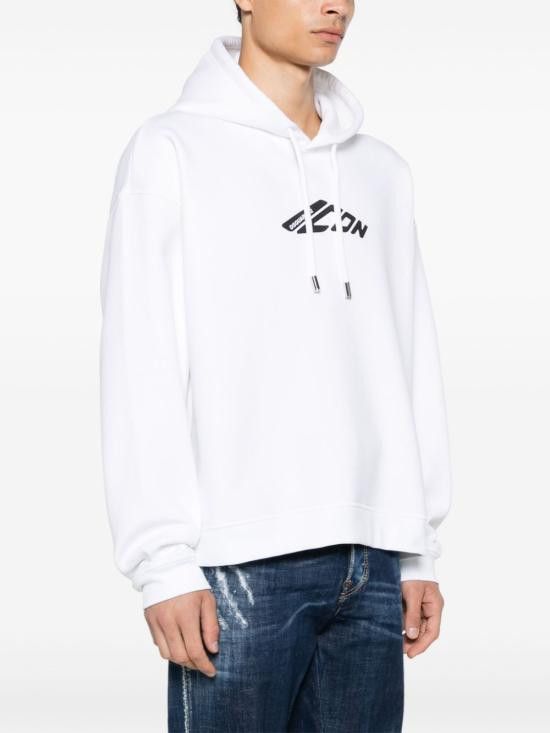 Dsquared2 DSQUARED2 Men Hoodies S79GU0137 D25007100 White Size US M / EU 48-50 / 2 - 3 Thumbnail