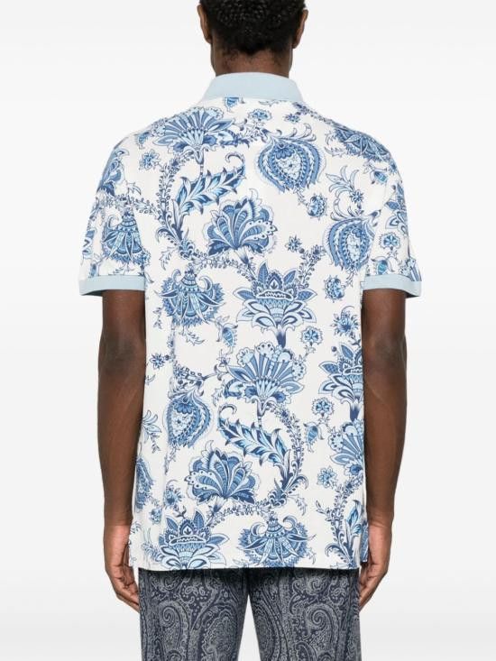 Etro ETRO Men T-Shirts MRMD0004 AK569X0800 White Size US L / EU 52-54 / 3 - 3 Thumbnail