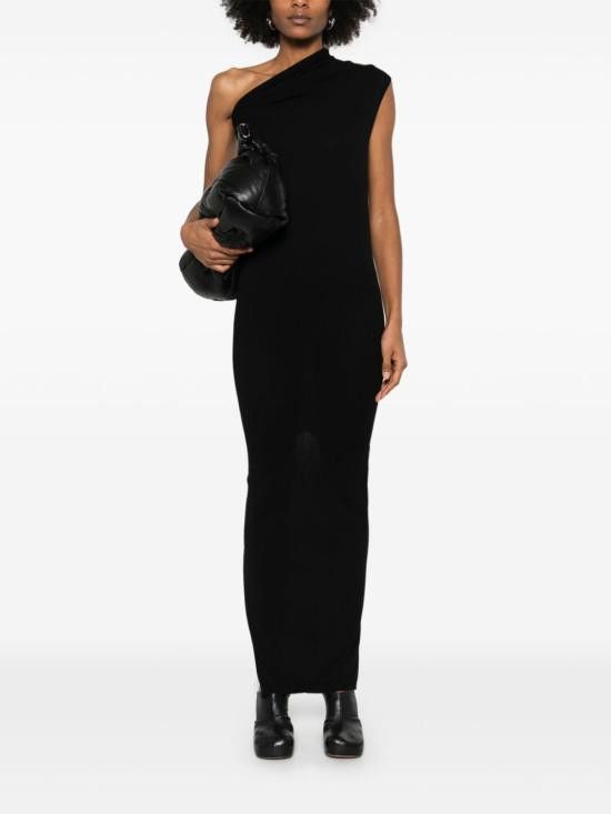 Rick Owens RICK OWENS Women Mid Skirts RP01E7633 VI09 Black Size S / US 4 / IT 40 - 4 Thumbnail