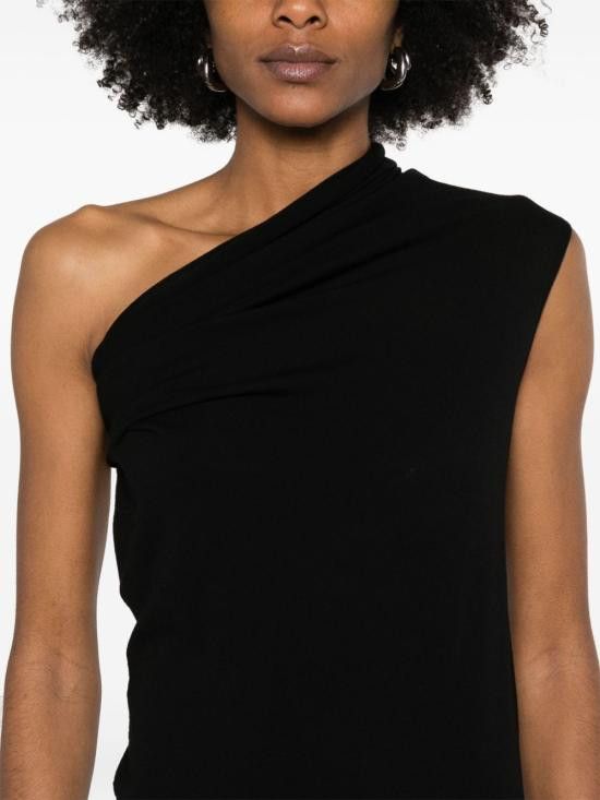 Rick Owens RICK OWENS Women Mid Skirts RP01E7633 VI09 Black Size S / US 4 / IT 40 - 2 Thumbnail
