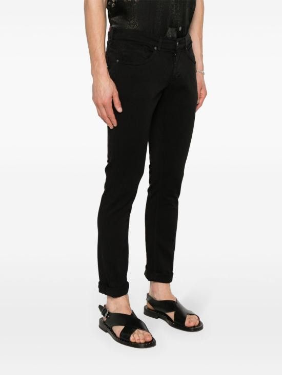 Dondup DONDUP Men Denim Pants UP232GEORGE BS0030UPTD999 Black Size US 29 - 5 Thumbnail