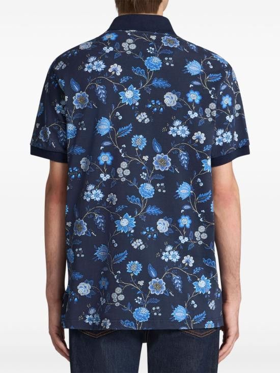 Etro ETRO Men T-Shirts MRMD0004 AK572X0883 Blue Size US M / EU 48-50 / 2 - 4 Thumbnail