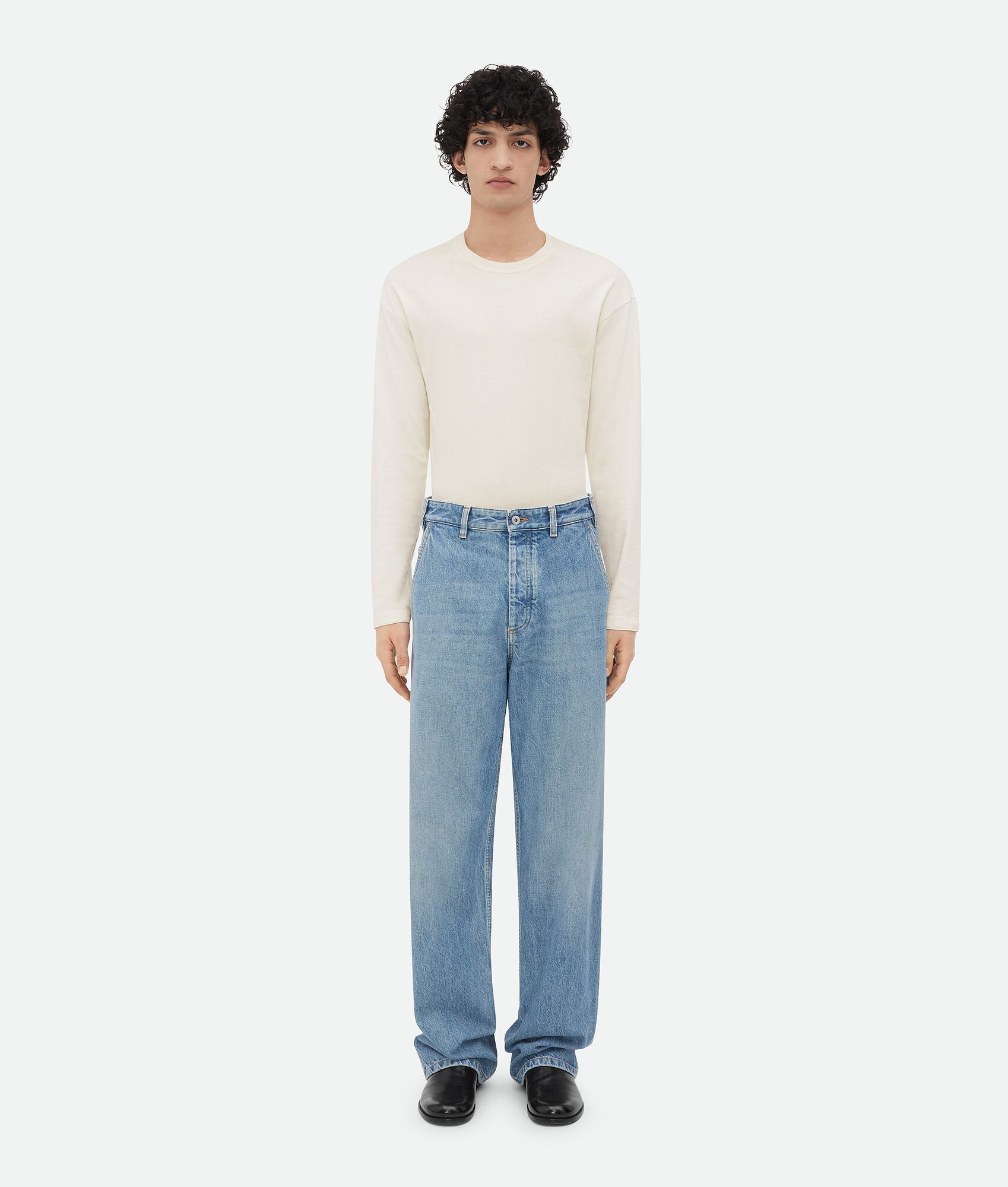 Bottega Veneta Cargo Washed Denim Jeans Size US 36 / EU 52 - 4 Thumbnail