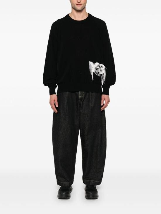Y-3 Y-3 Men Sweater JL8752 BLACK Black Size US S / EU 44-46 / 1 - 5 Thumbnail