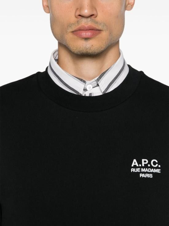 A.P.C. A.P.C. Men Hoodies COHBVM27913 TZC Black Size US S / EU 44-46 / 1 - 5 Thumbnail