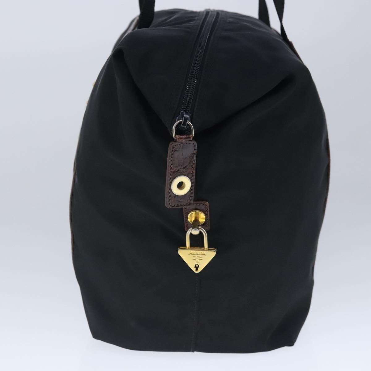 Prada Black Synthetic Tote Bag (Pre-Owned) Size ONE SIZE - 3 Thumbnail