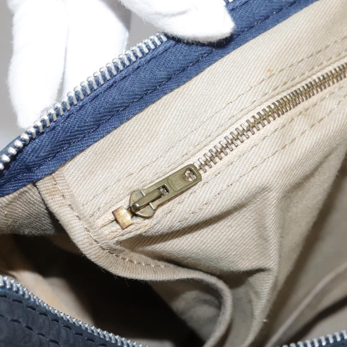 Dior Navy Canvas Travel Bag (Pre-Owned) Size ONE SIZE - 13 Thumbnail