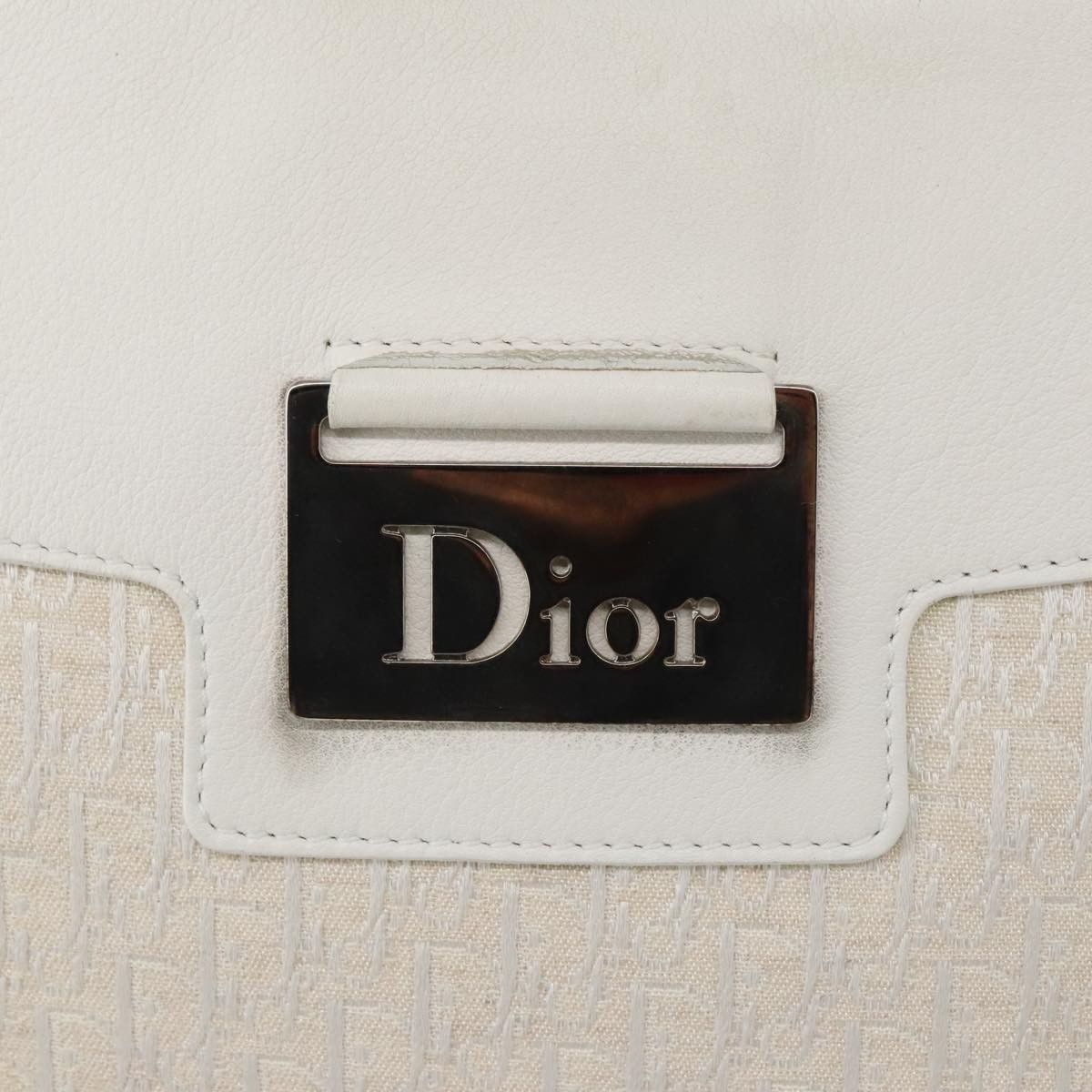 Dior Beige Canvas Shoulder Bag (Pre-Owned) Size ONE SIZE - 19 Thumbnail