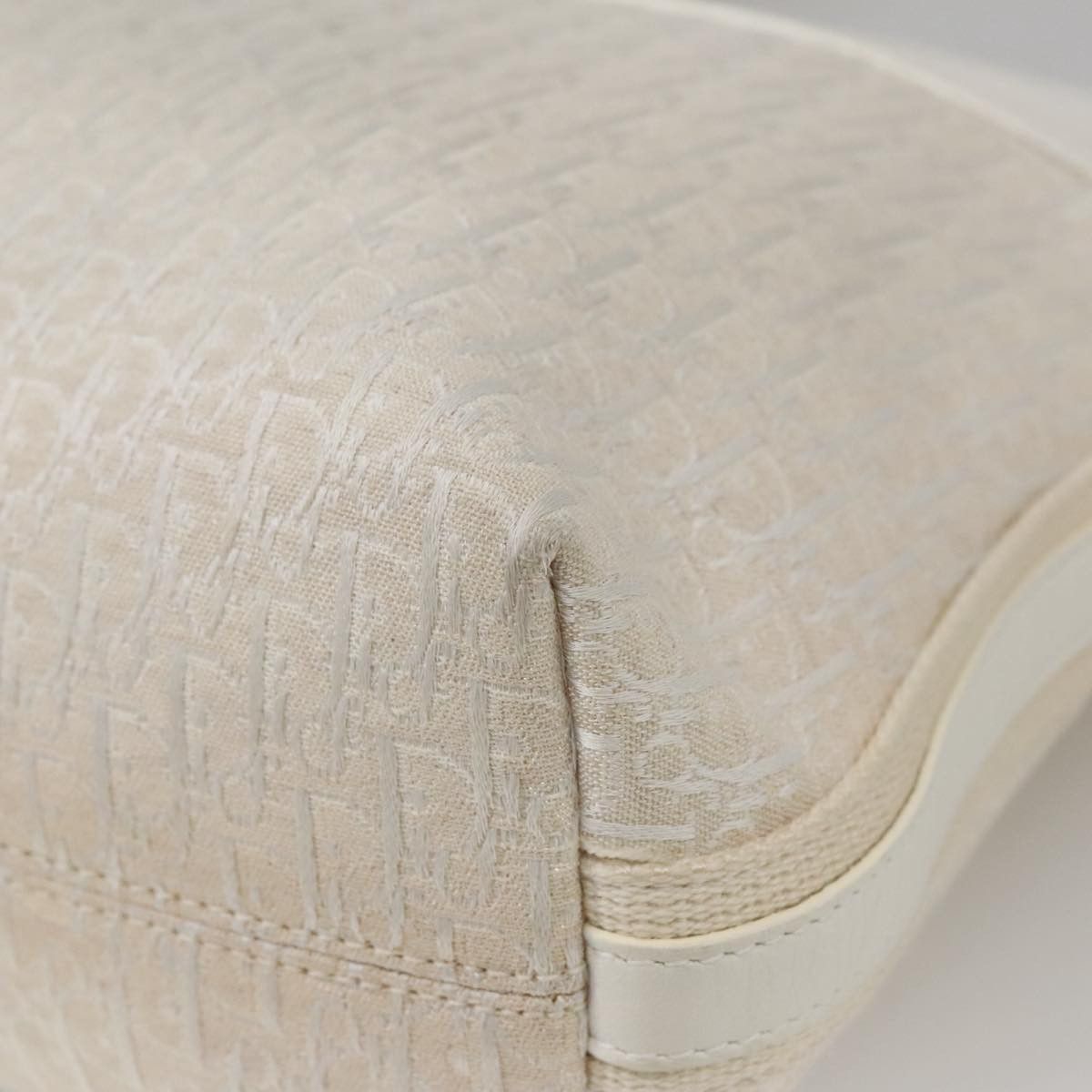 Dior Beige Canvas Shoulder Bag (Pre-Owned) Size ONE SIZE - 9 Thumbnail