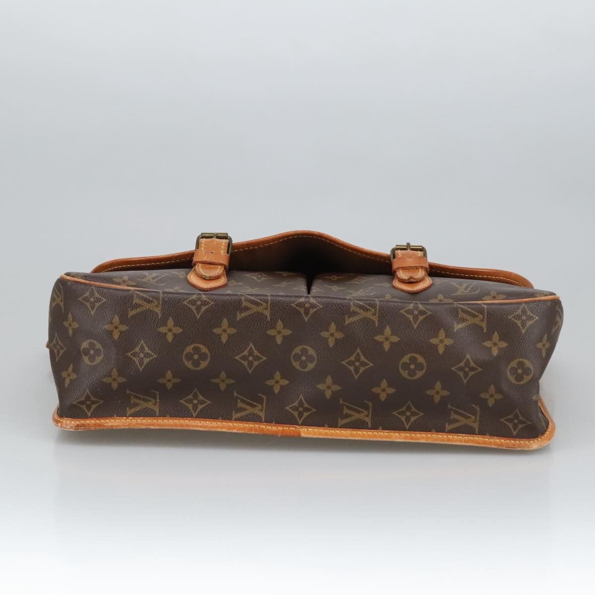 Louis Vuitton Gibecière Brown Canvas Shoulder Bag (Pre-Owned) Size ONE SIZE - 8 Thumbnail