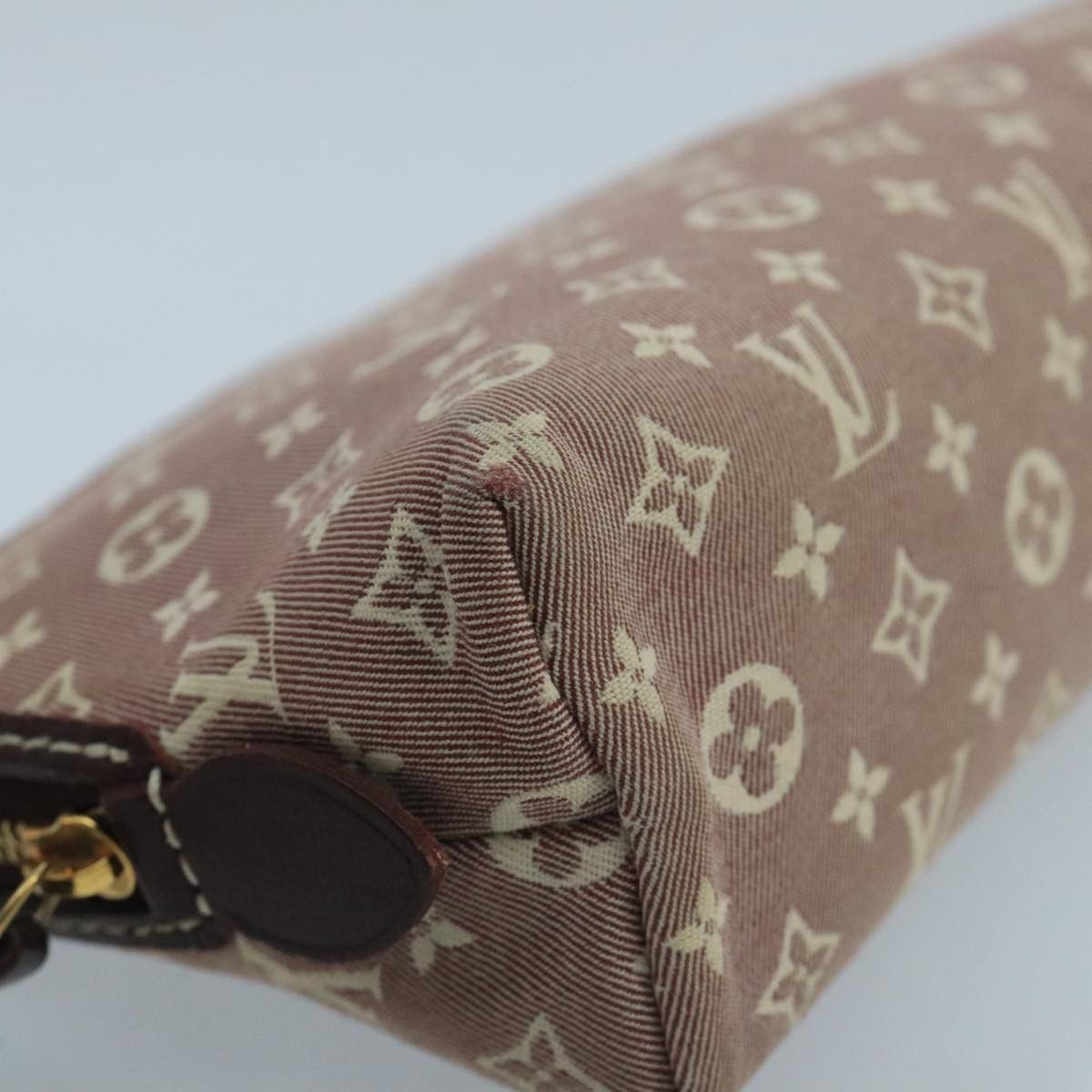 Louis Vuitton Cosmetic Pouch Brown Canvas Clutch Bag (Pre-Owned) Size ONE SIZE - 8 Thumbnail