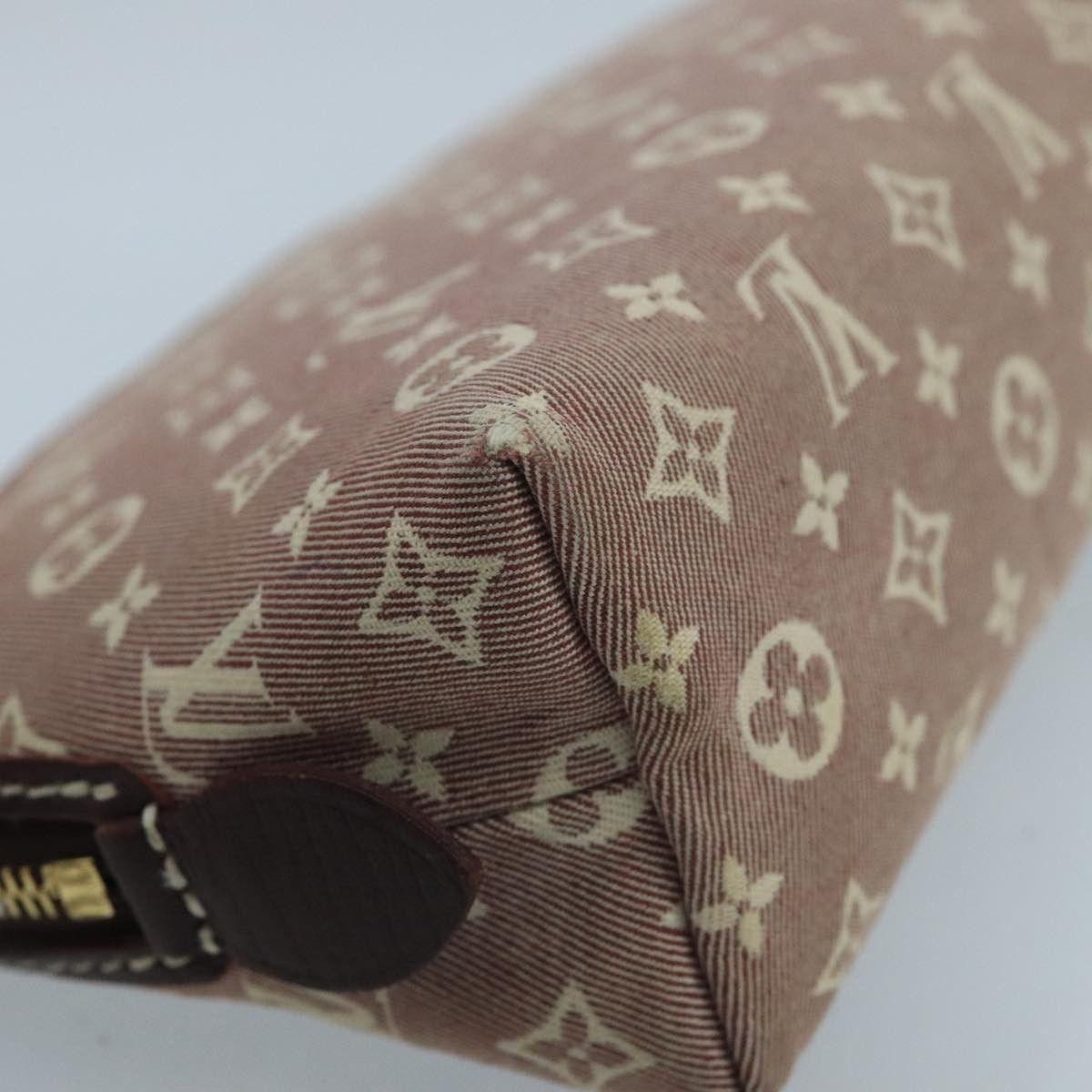 Louis Vuitton Cosmetic Pouch Brown Canvas Clutch Bag (Pre-Owned) Size ONE SIZE - 10 Thumbnail