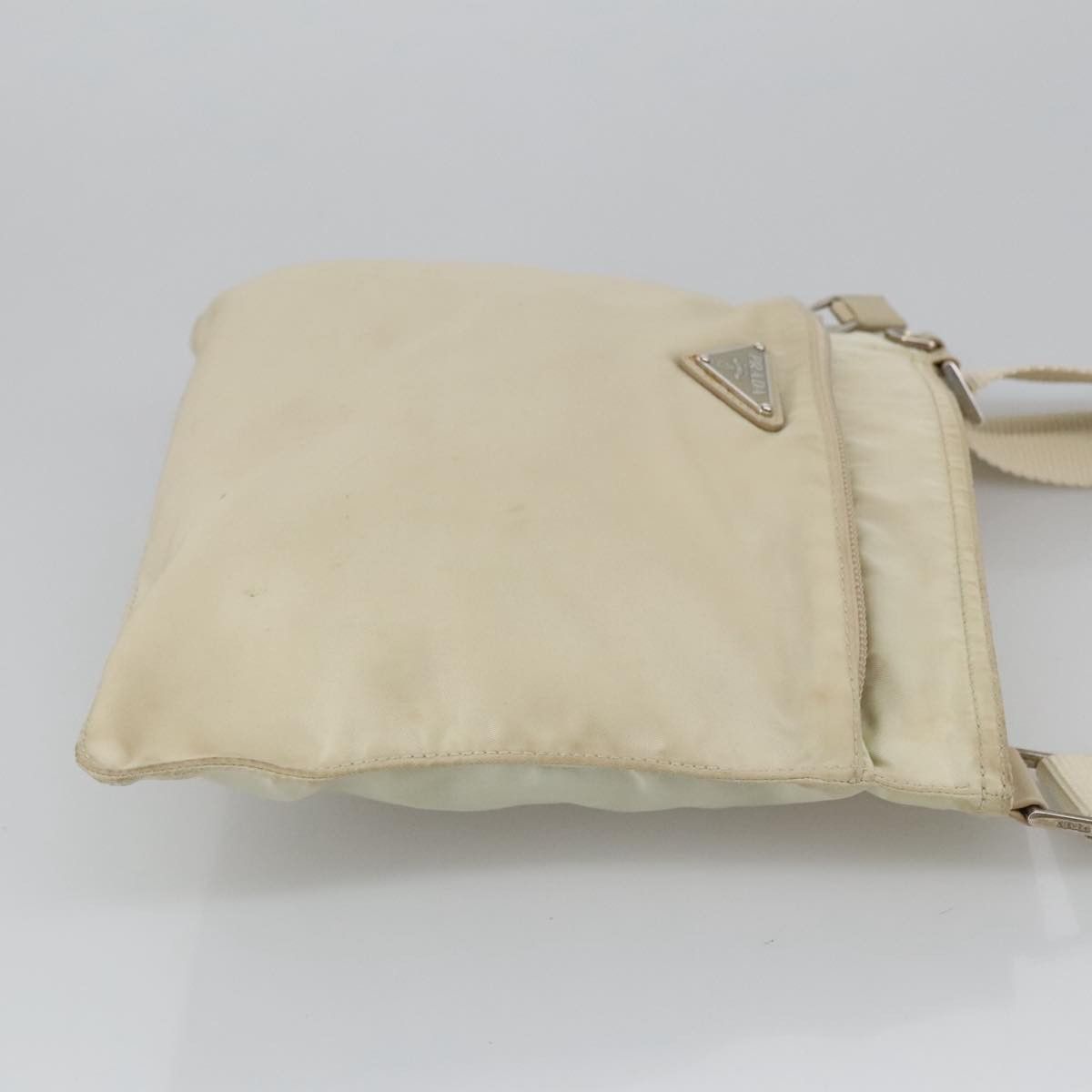 Prada Re-Nylon Beige Synthetic Shoulder Bag (Pre-Owned) Size ONE SIZE - 3 Thumbnail