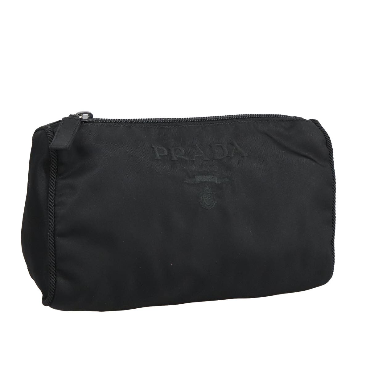 Prada Black Synthetic Clutch Bag (Pre-Owned) Size ONE SIZE - 18 Thumbnail