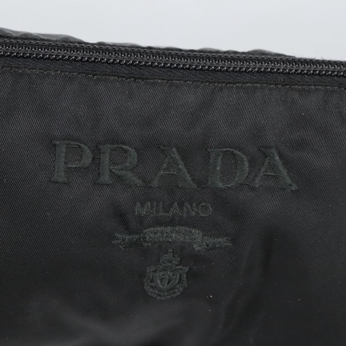 Prada Black Synthetic Clutch Bag (Pre-Owned) Size ONE SIZE - 15 Thumbnail