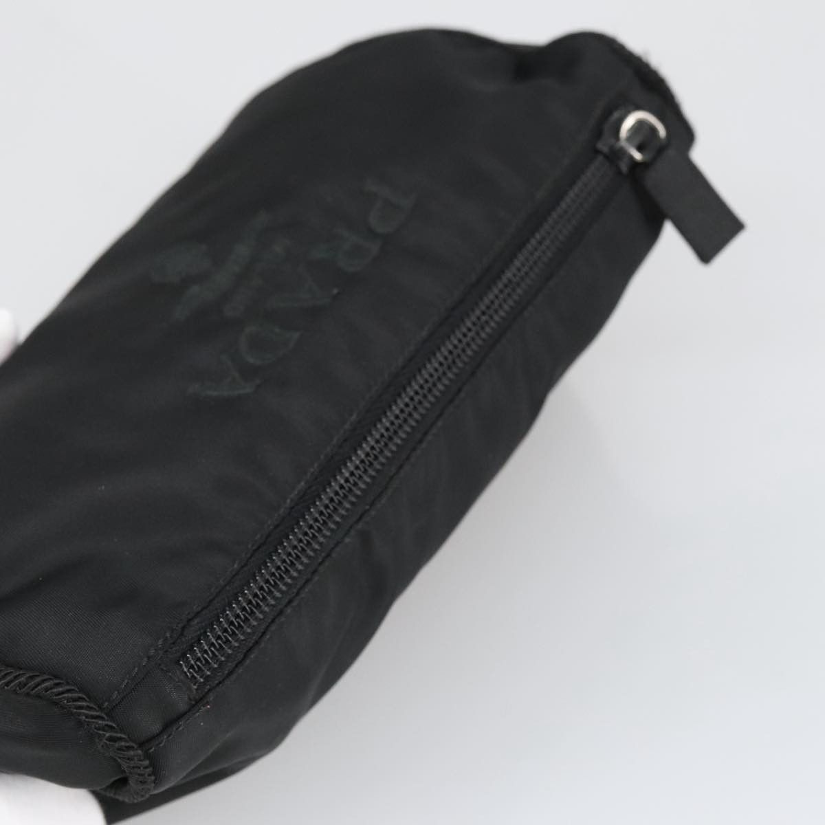 Prada Black Synthetic Clutch Bag (Pre-Owned) Size ONE SIZE - 10 Thumbnail