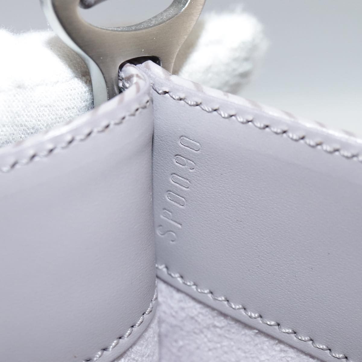 Louis Vuitton Demi Lune Grey Leather Clutch Bag (Pre-Owned) Size ONE SIZE - 13 Thumbnail