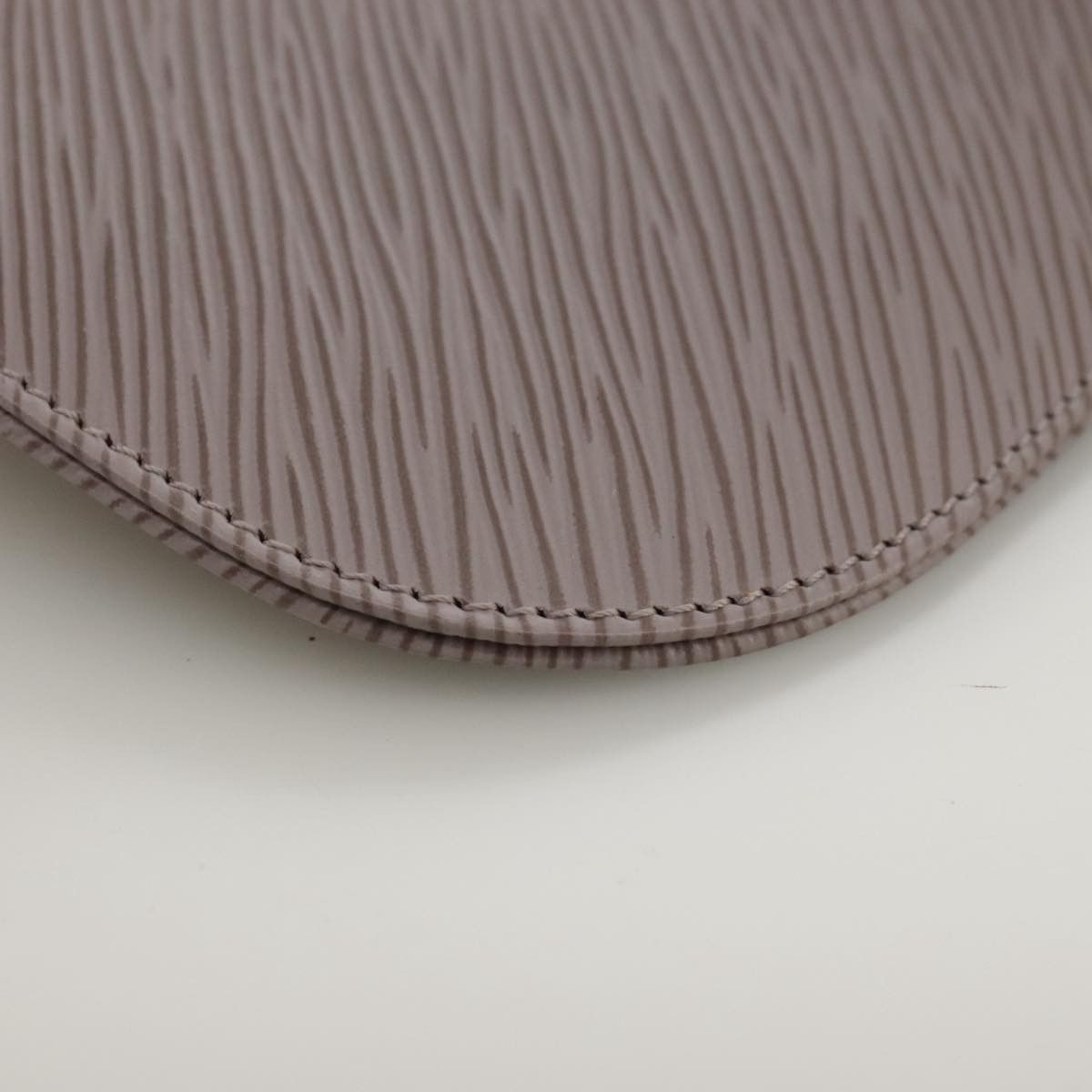 Louis Vuitton Demi Lune Grey Leather Clutch Bag (Pre-Owned) Size ONE SIZE - 7 Thumbnail
