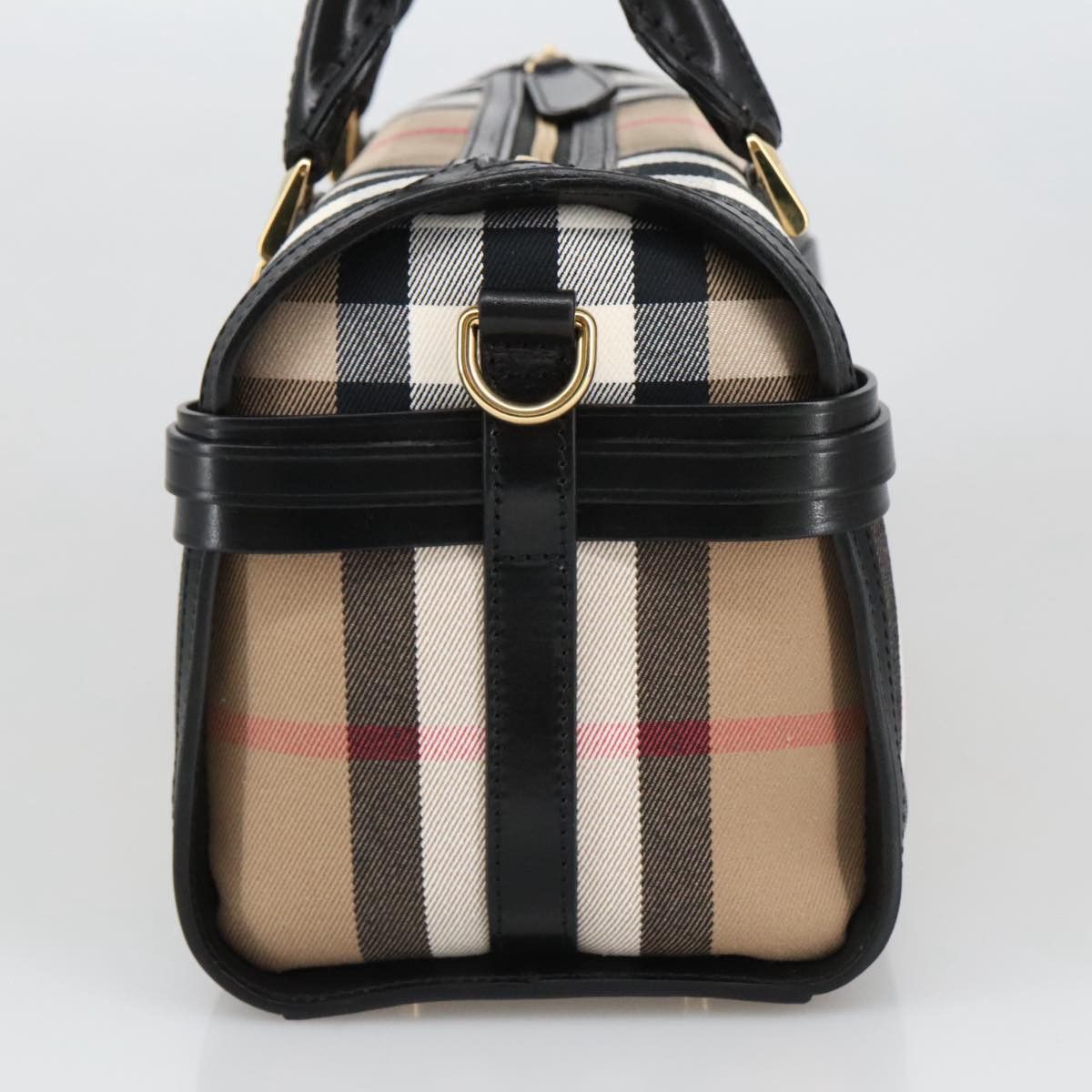Burberry Nova Check Beige Canvas Handbag (Pre-Owned) Size ONE SIZE - 16 Thumbnail