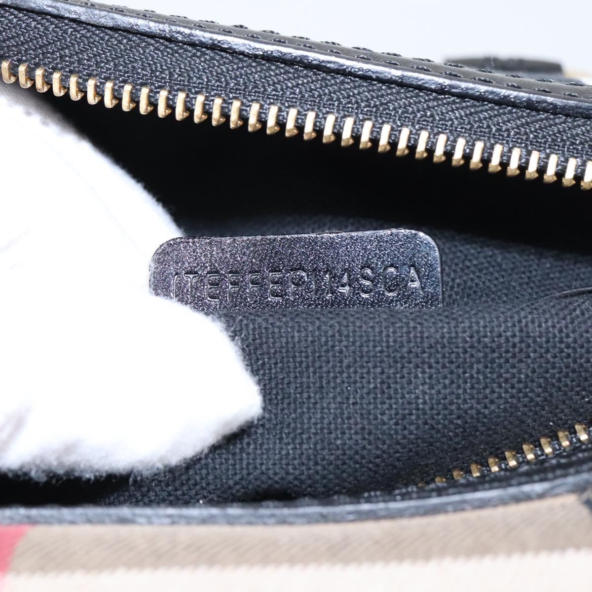 Burberry Nova Check Beige Canvas Handbag (Pre-Owned) Size ONE SIZE - 10 Thumbnail