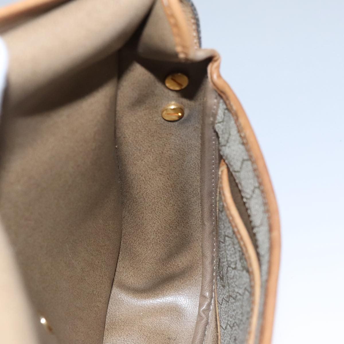 Dior Honeycomb Beige Canvas Shoulder Bag (Pre-Owned) Size ONE SIZE - 19 Thumbnail