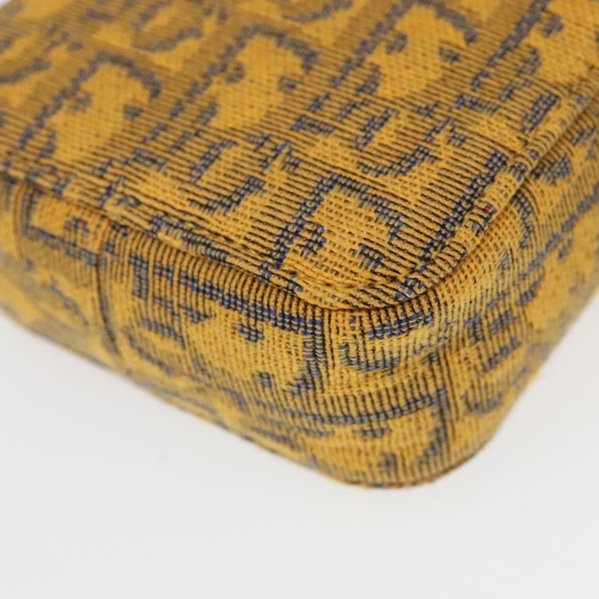 Dior Oblique Yellow Canvas Shoulder Bag (Pre-Owned) Size ONE SIZE - 8 Thumbnail