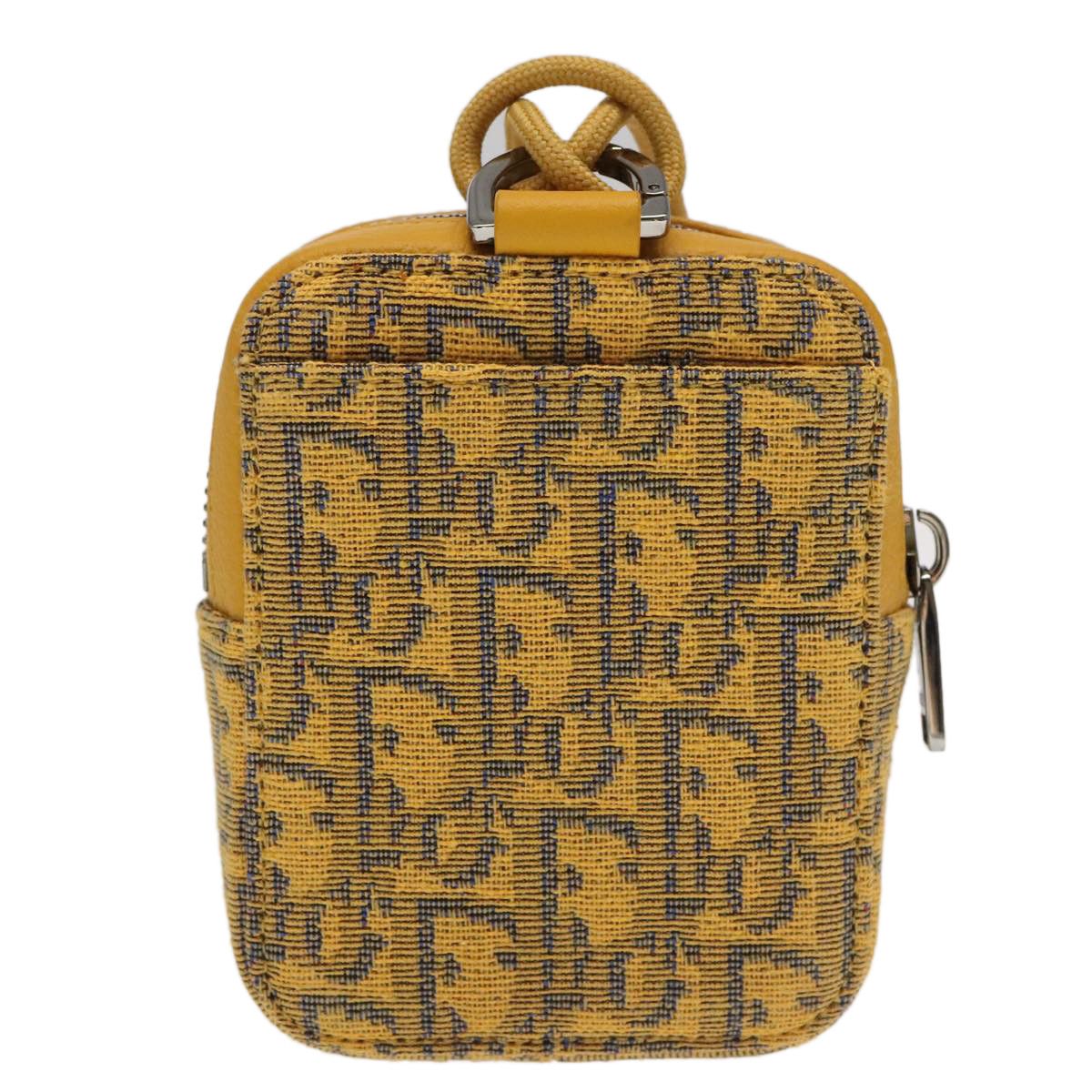 Dior Oblique Yellow Canvas Shoulder Bag (Pre-Owned) Size ONE SIZE - 2 Thumbnail
