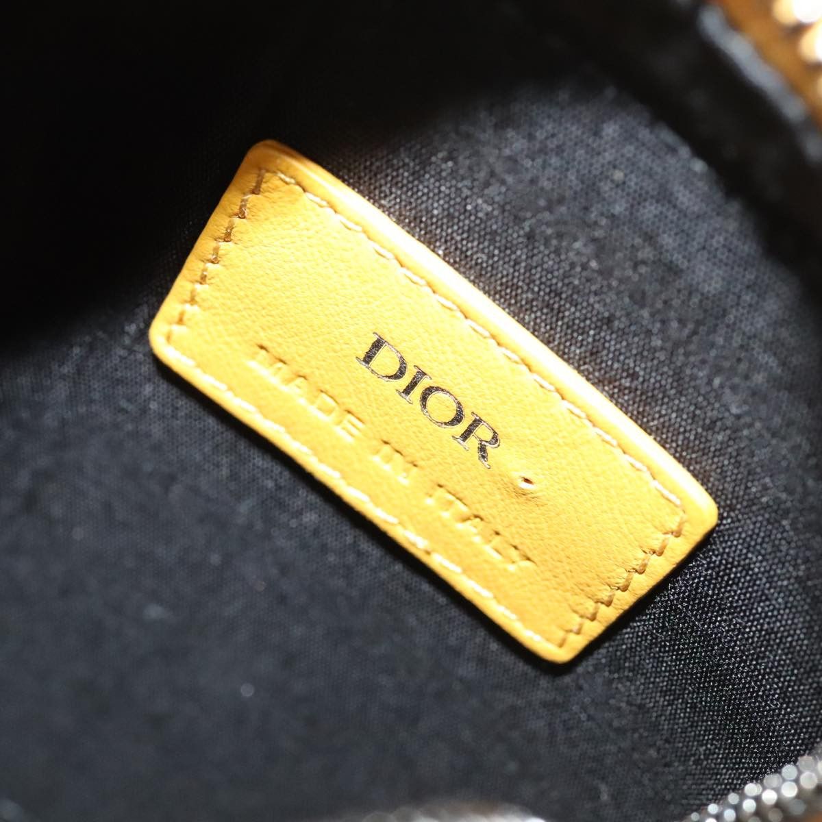 Dior Oblique Yellow Canvas Shoulder Bag (Pre-Owned) Size ONE SIZE - 18 Thumbnail