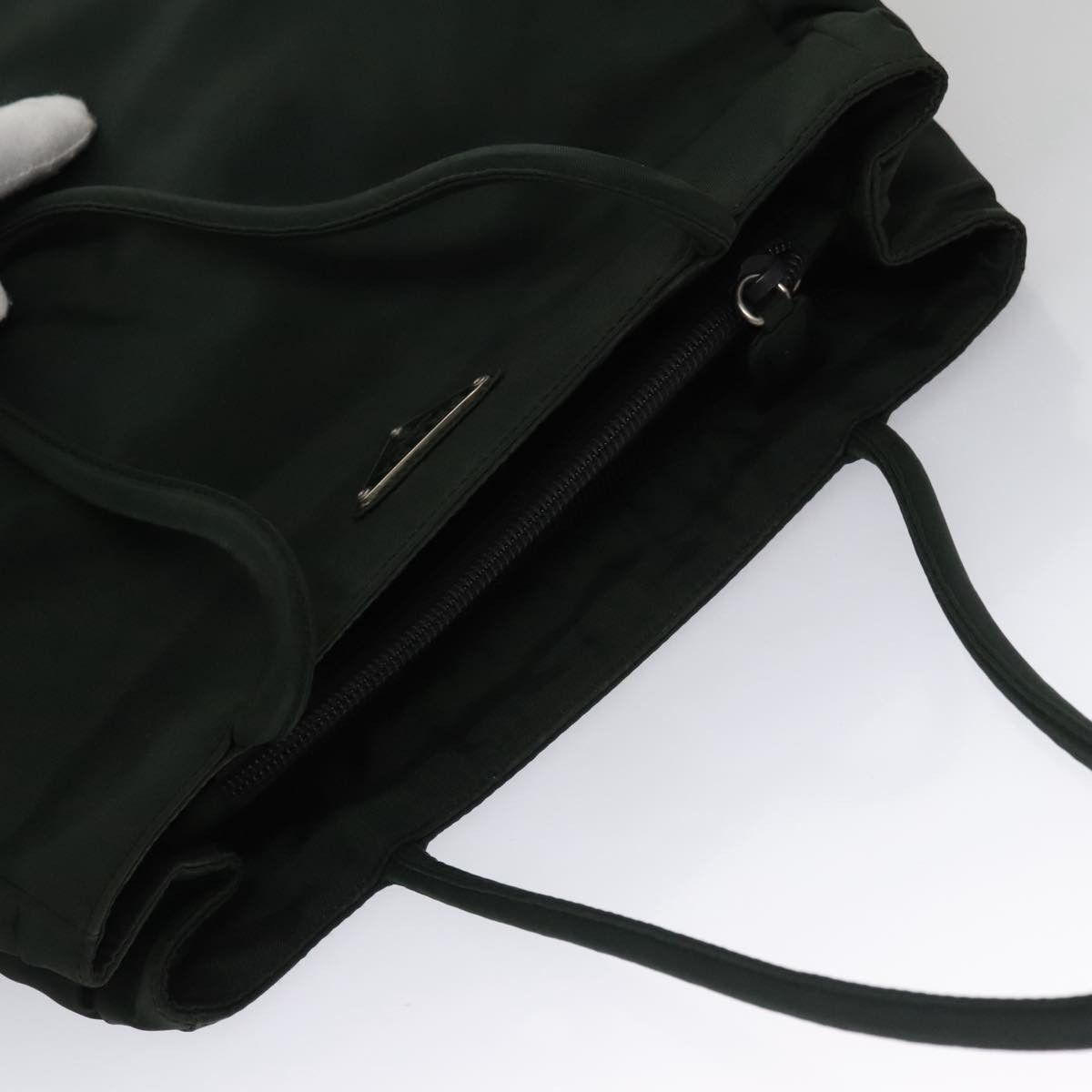 Prada Tessuto Khaki Synthetic Handbag (Pre-Owned) Size ONE SIZE - 14 Thumbnail