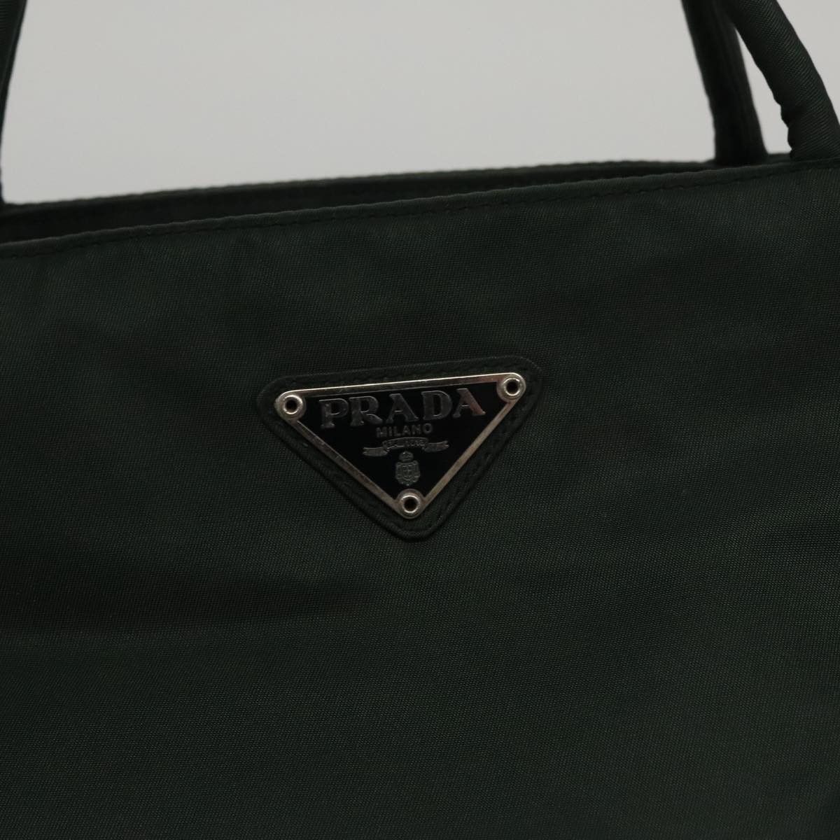 Prada Tessuto Khaki Synthetic Handbag (Pre-Owned) Size ONE SIZE - 20 Thumbnail