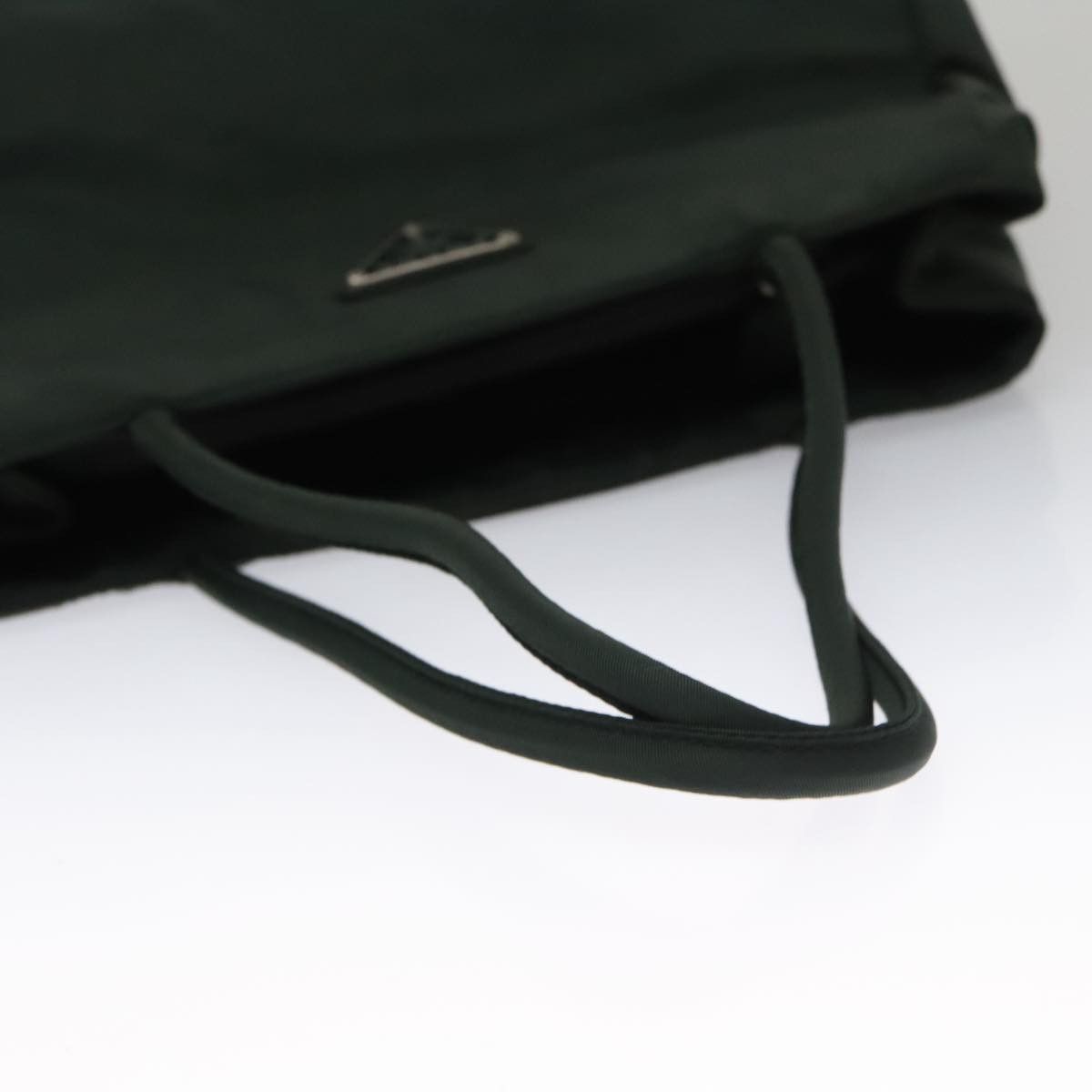 Prada Tessuto Khaki Synthetic Handbag (Pre-Owned) Size ONE SIZE - 4 Thumbnail