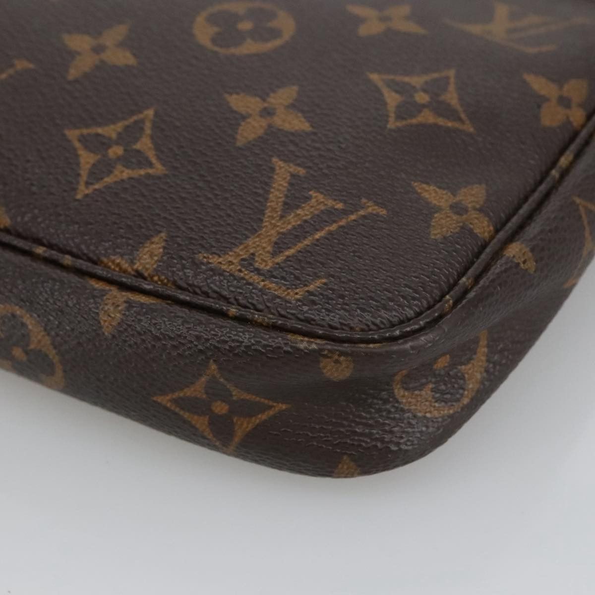 Louis Vuitton Pochette Accessoire Brown Canvas Clutch Bag (Pre-Owned) Size ONE SIZE - 9 Thumbnail