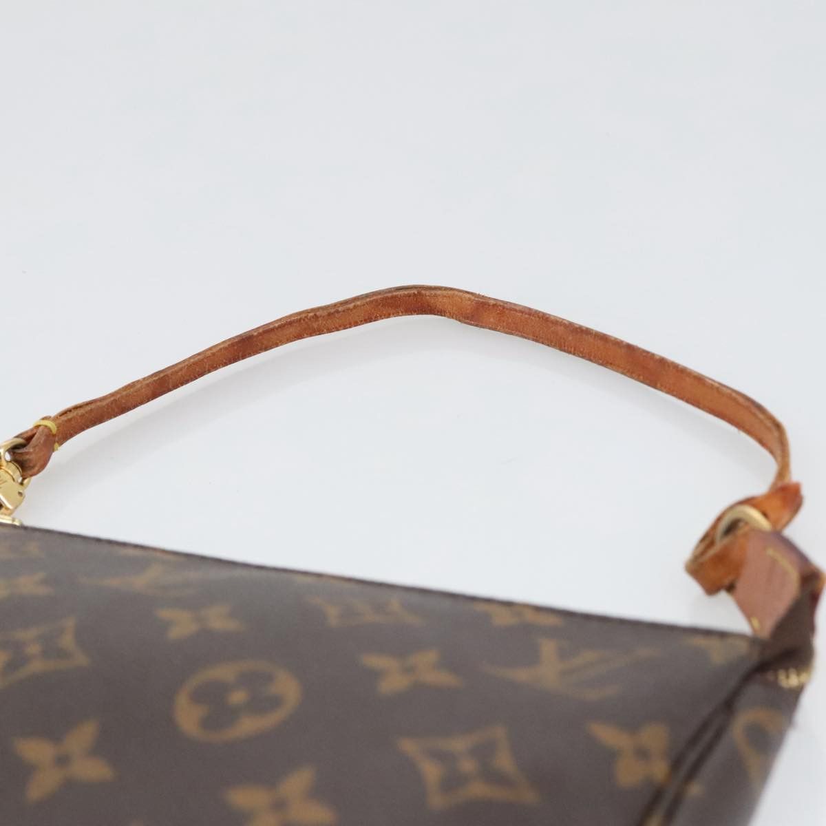 Louis Vuitton Pochette Accessoire Brown Canvas Clutch Bag (Pre-Owned) Size ONE SIZE - 7 Thumbnail