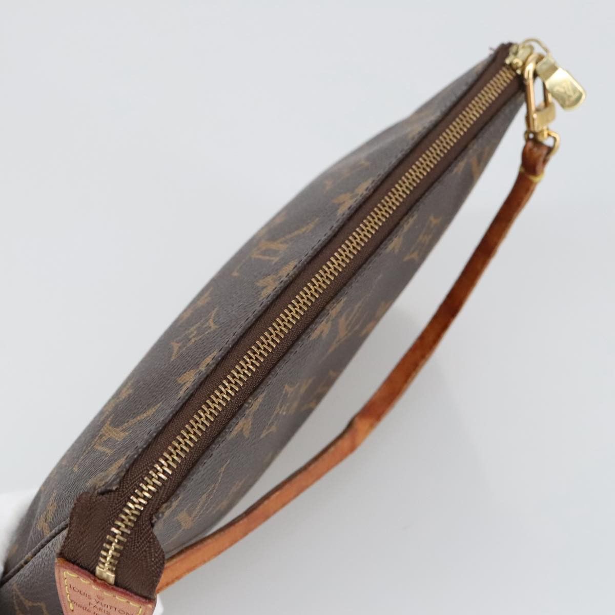 Louis Vuitton Pochette Accessoire Brown Canvas Clutch Bag (Pre-Owned) Size ONE SIZE - 5 Thumbnail
