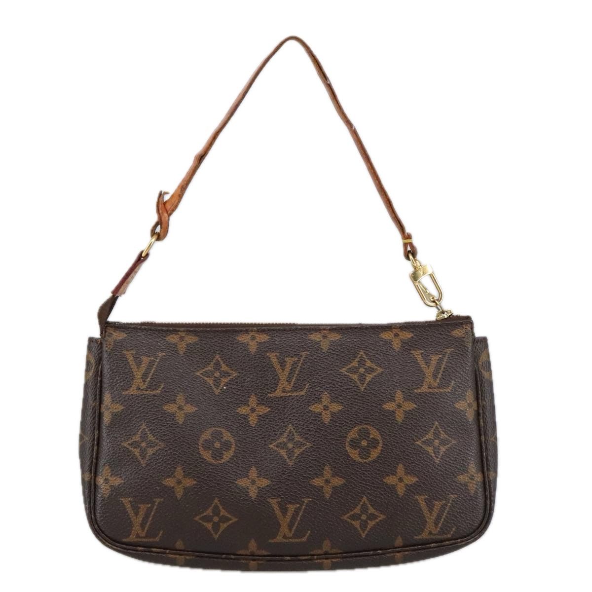 Louis Vuitton Pochette Accessoire Brown Canvas Clutch Bag (Pre-Owned) Size ONE SIZE - 2 Thumbnail