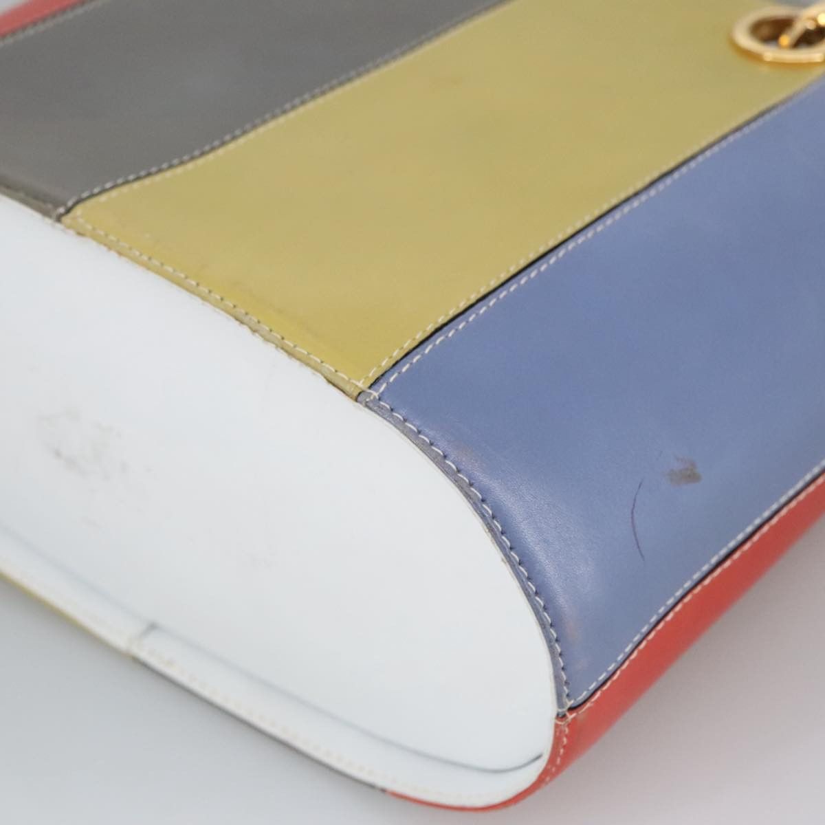 Salvatore Ferragamo Gancini Multicolour Leather Handbag (Pre-Owned) Size ONE SIZE - 6 Thumbnail