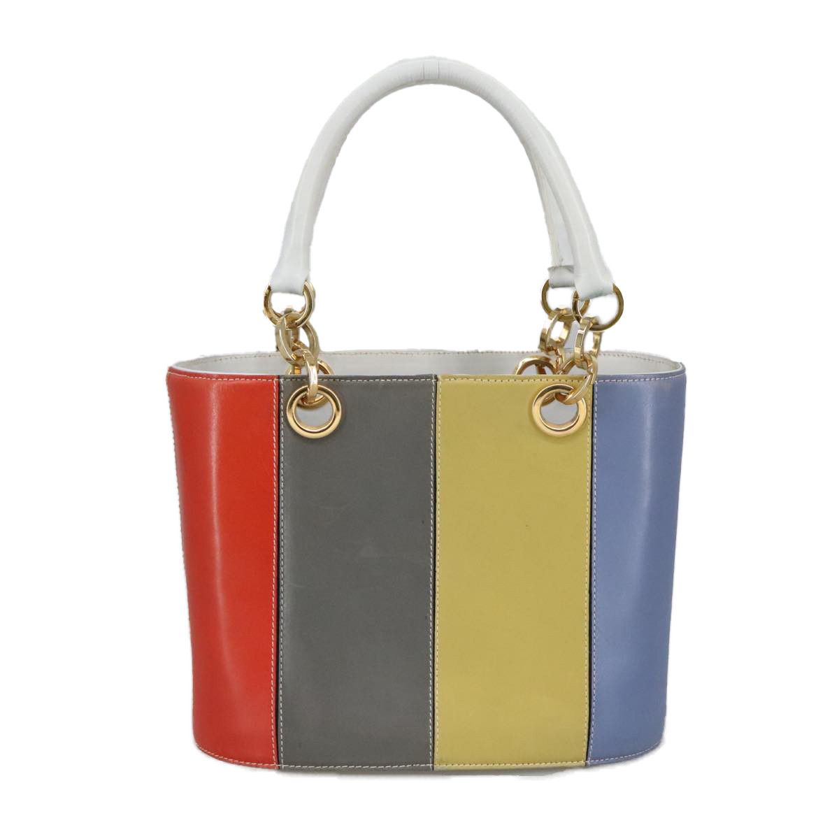 Salvatore Ferragamo Gancini Multicolour Leather Handbag (Pre-Owned) Size ONE SIZE - 12 Thumbnail