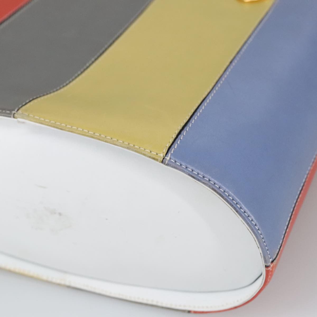 Salvatore Ferragamo Gancini Multicolour Leather Handbag (Pre-Owned) Size ONE SIZE - 7 Thumbnail