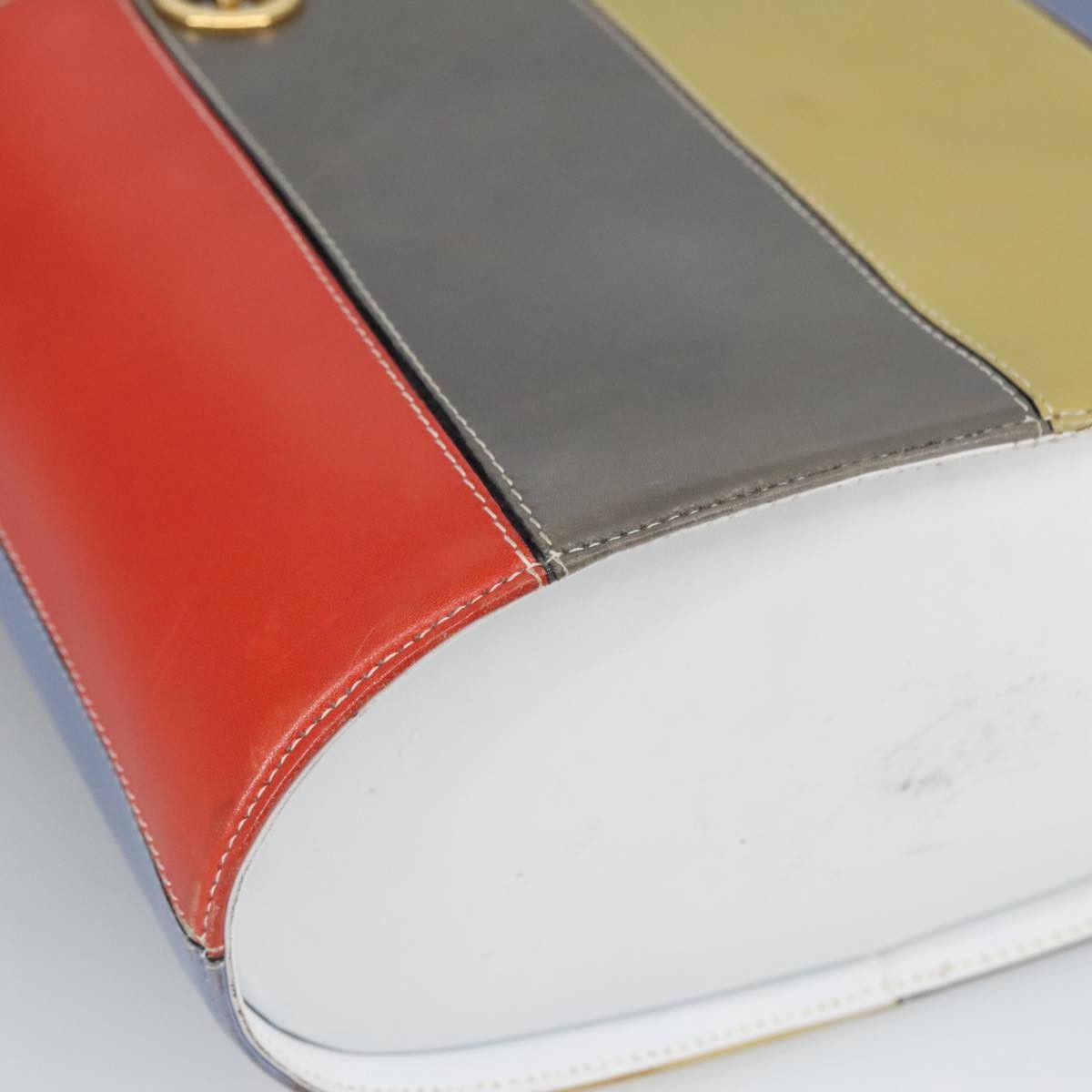 Salvatore Ferragamo Gancini Multicolour Leather Handbag (Pre-Owned) Size ONE SIZE - 16 Thumbnail